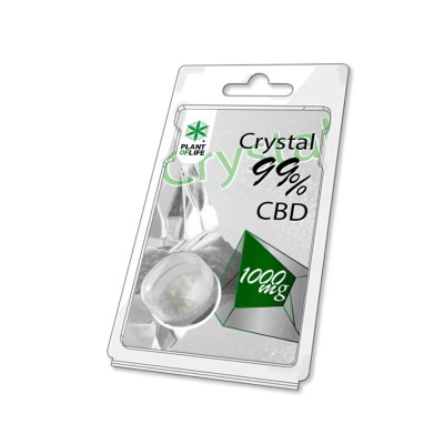 Cristales de CBD 99% 1000mg | PLANT OF LIFE