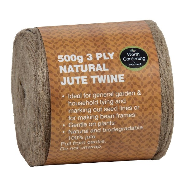 3 rollos de cuerda de yute natural 500g