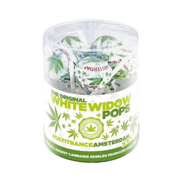 Chupa-chupa cannabis white widow original - 10 unidades | MULTITRANCE