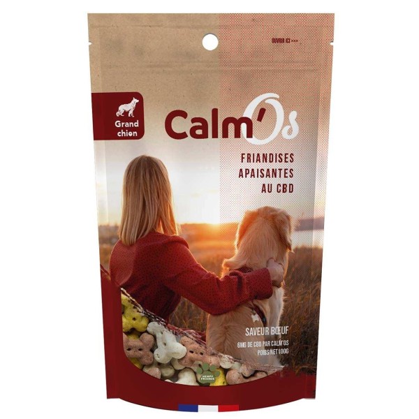 Golosina CBD para perros grandes | CALM'OS NOVALOA