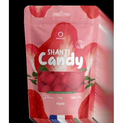 Caramella CBD alla fragola | NOVALOA