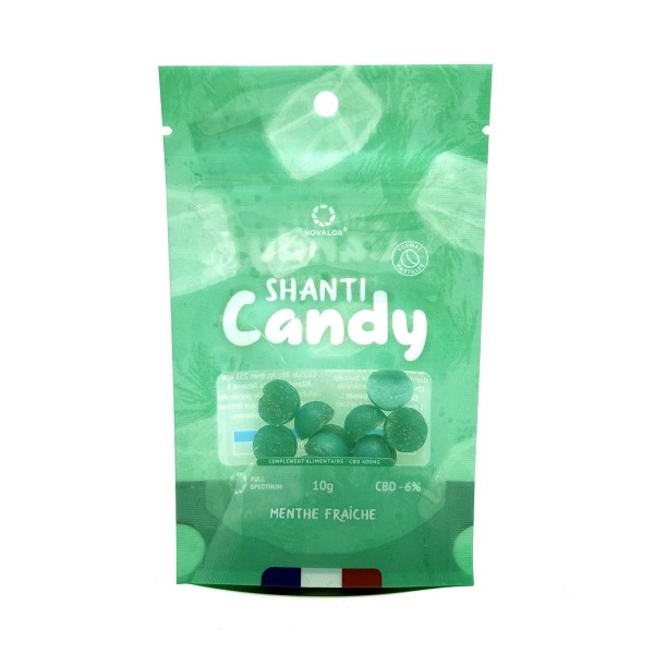 Caramelo CBD menta fresca | NOVALOA