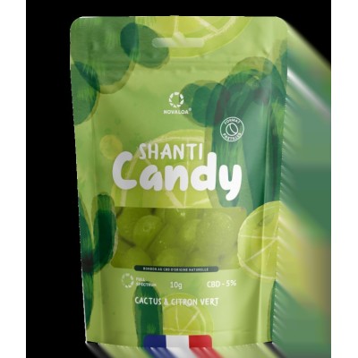 Gomita de CBD sabor cactus y lima | NOVALOA