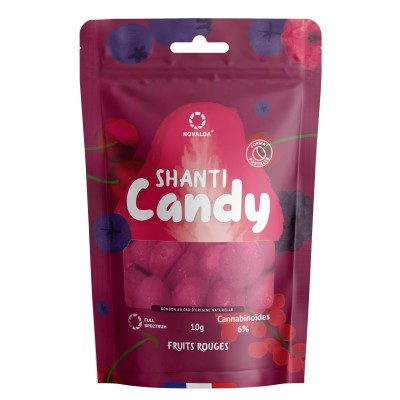 Caramella CBD CBN CBG frutti di bosco | NOVALOA