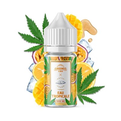 E-líquido CBD agua tropical | GREENEO sin nicotina