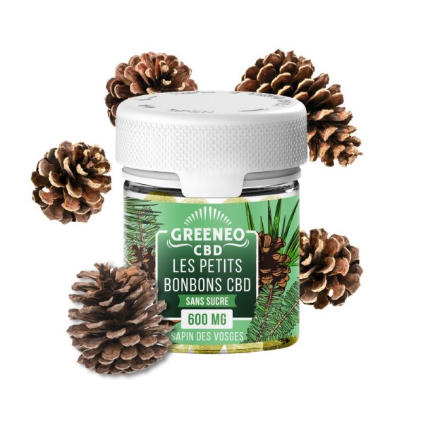 Caramelo CBD de abeto de los Vosgos | GREENEO