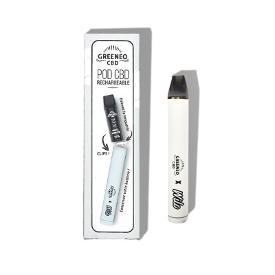 CBD vape pen 10% White Window | GREENEO nicotine-free