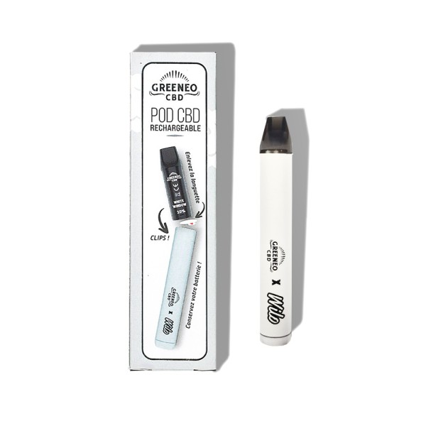 Vaporizador CBD 10% White Window | GREENEO sin nicotina