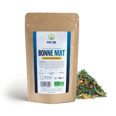 Bio CBD-Tee für einen guten Schlaf - lose | POP CBD