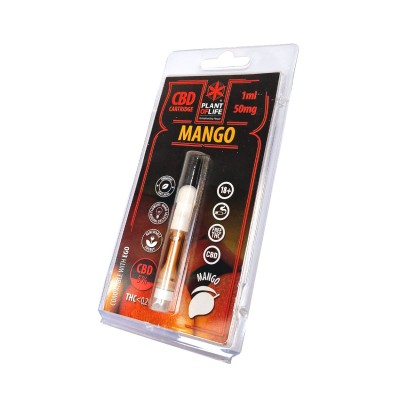 CBD Mango E-liquid Cartridge | PLANT OF LIFE nicotine-free