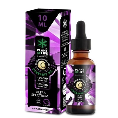 CBD & CBG 30% Ultra Spectrum Oil | PLANT OF LIFE
