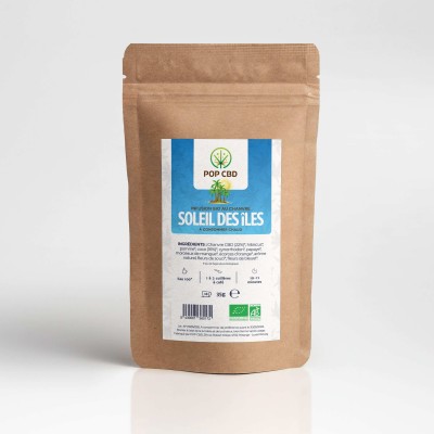 Organic CBD herbal tea Island Sunshine | POP CBD