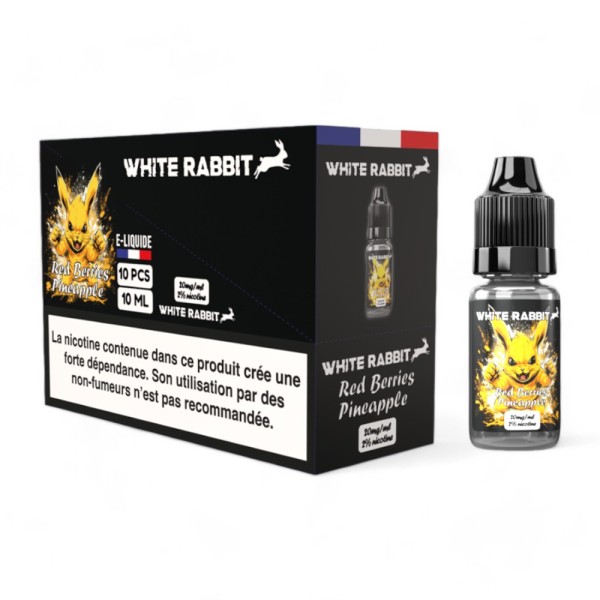 E-Liquid White Rabbit 2% Rote Beeren Ananas 10ml