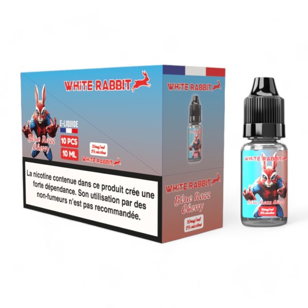 White Rabbit 2% Blue Razz Cherry 10ml E-liquid