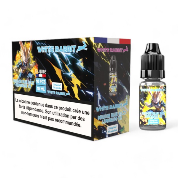 E-líquido White Rabbit 2% Dragon Blue Razz Limonada Helada 10ml