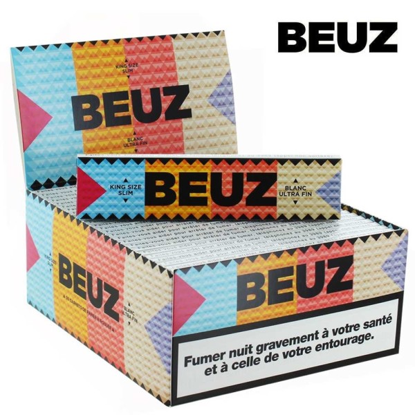 Packung mit 50 Blättchen Beuz King Size Slim