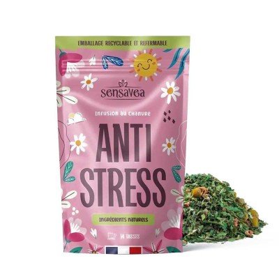 Infusión de CBD orgánico anti estrés | SENSAVEA