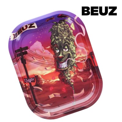 Beuz Smiley Valley Rolling Tray (Small)
