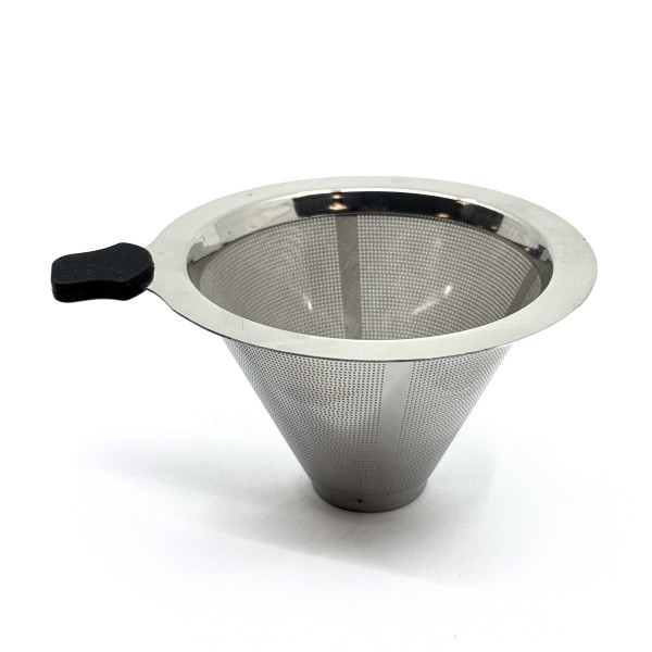 Infusor de té de acero inoxidable con soporte