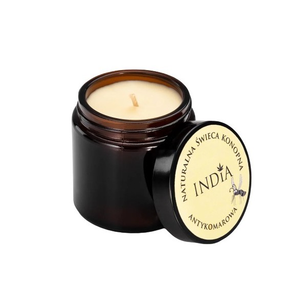 Vela de cânhamo citronela cravo-da-índia patchouli | ÍNDIA