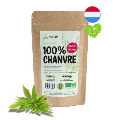 Infusión orgánica 100% Cáñamo 30g | POP CBD