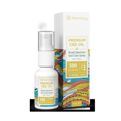 Aceite de CBD en Spray 3,3% de amplio espectro natural | HARMONY