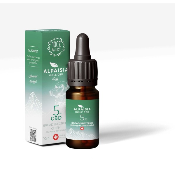 Olio CBD 5% broad spectrum per cani | ALPAISIA