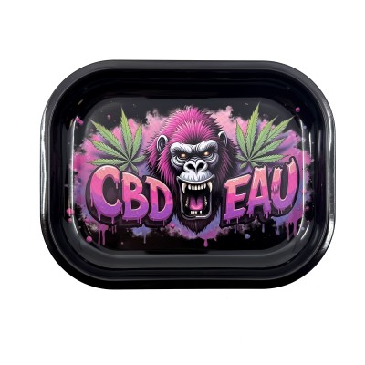 Bandeja de enrolar CBD'EAU Gorilla Street Art