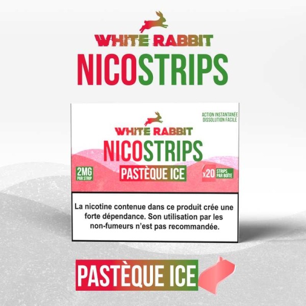 Nicostrips Sandía Helada 2mg White Rabbit
