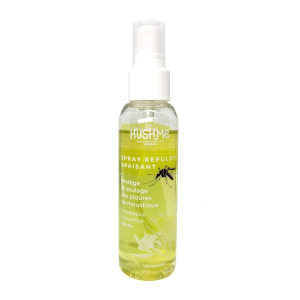 CBD Mosquito Repellent Spray Hush'Me 1800mg