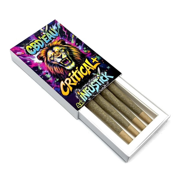 4er-Set Infustick CBD 7% Critical+ | CBD'EAU