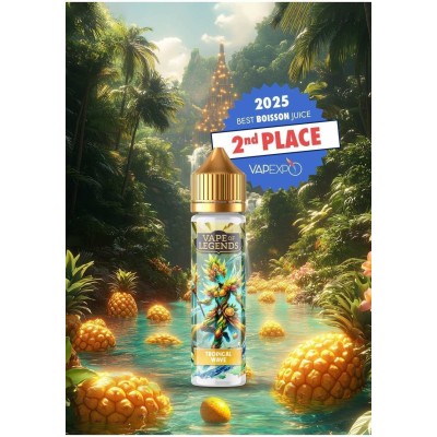 Tropical Wave Paradise - Award-Winning E-liquid Vape Of Legends Tropical Wave Paradise - Award-Winning E-liquid Vape Of Legends