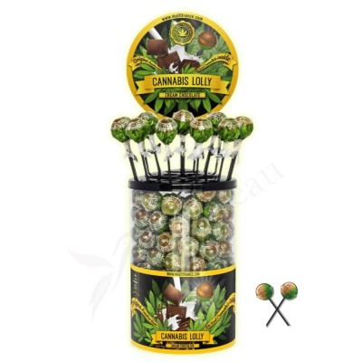 Piruleta de cannabis con chocolate - 100 uds | MULTITRANCE