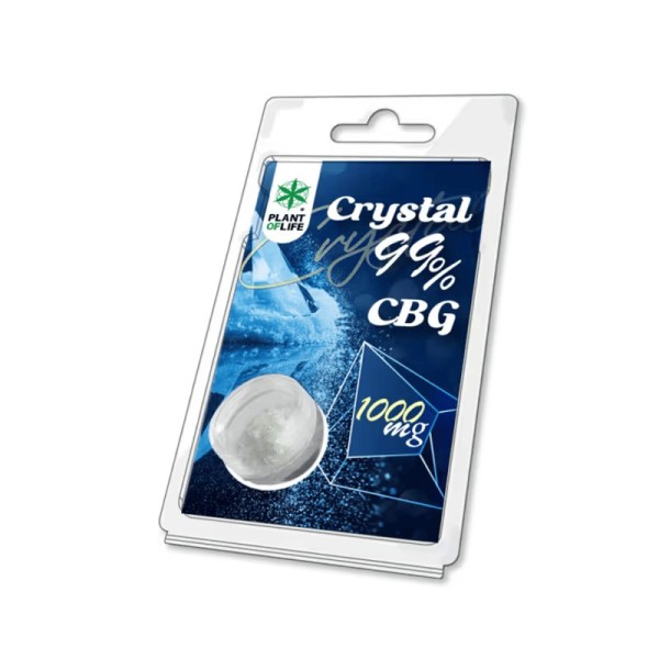 Cristales de CBG 99% 1000mg | PLANT OF LIFE