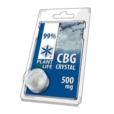 CBG Crystals 99% 500mg | PLANT OF LIFE