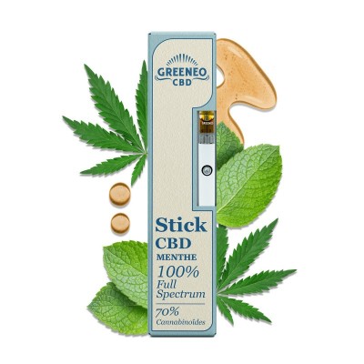 Caneta vaporizadora CBD espectro completo 70% | GREENEO sem nicotina