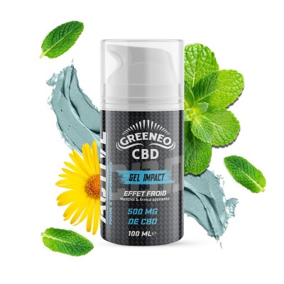Gel efeito frio CBD | GREENEO