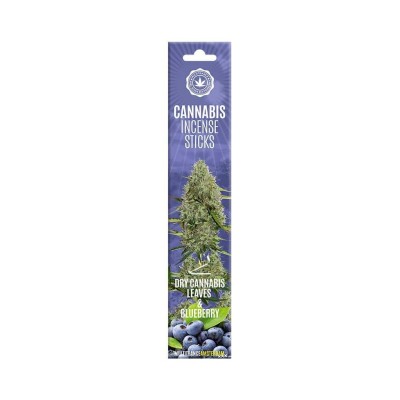 Räucherstäbchen Cannabis Dry Cannabis & Blueberry - 15 Stück