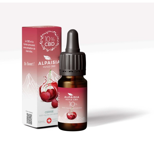 CBD Oil 10% Broad Spectrum Cherry | ALPAISIA