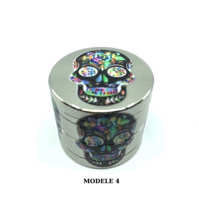 Grinder 40mm teschio hippie | CHAMP HIGH Grinder 40mm teschio hippie | CHAMP HIGH
