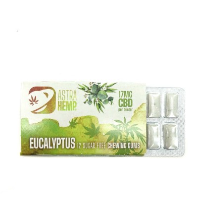 Kaugummi CBD Eukalyptus | ASTRA HEMP
