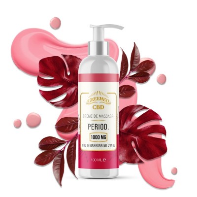 CBD Period Massage Cream | GREENEO