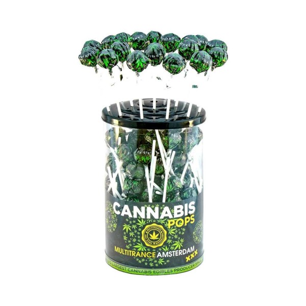 Piruleta de cannabis espacial - 100 uds | MULTITRANCE