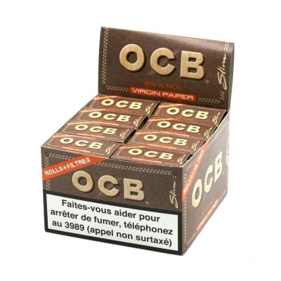 Folhas não branqueadas 4m & 40 filtros - pacote de 16 | OCB