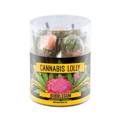 Piruleta de cannabis con sabor a chicle - 10 uds | MULTITRANCE