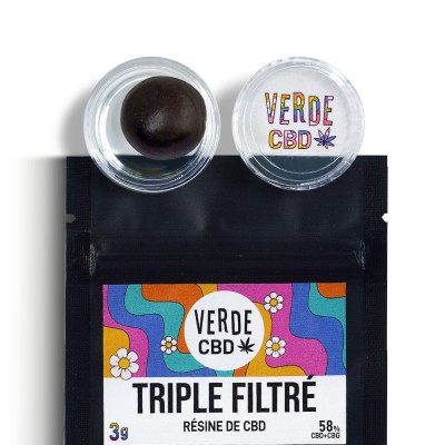 Resina CBD 3X TRIPLO FILTRATA 3gr | VERDE CBD