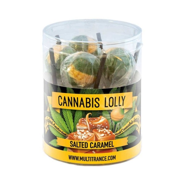 Cannabis-Lollis mit Karamellgeschmack - 10 Stück | MULTITRANCE