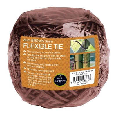 80m flexibles braunes Kabel 3mm