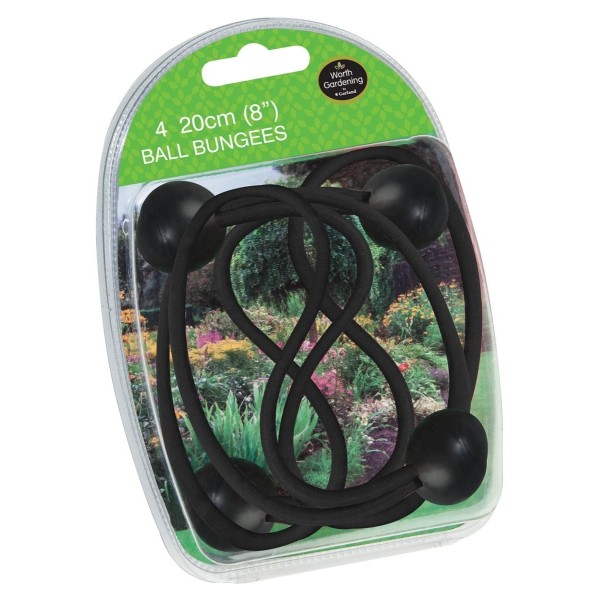 Elastische Bälle 20 cm Set von 4